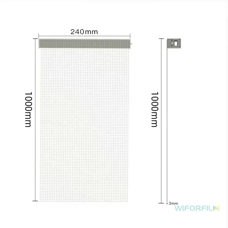 P6,25 - Transparent LED Screen Film